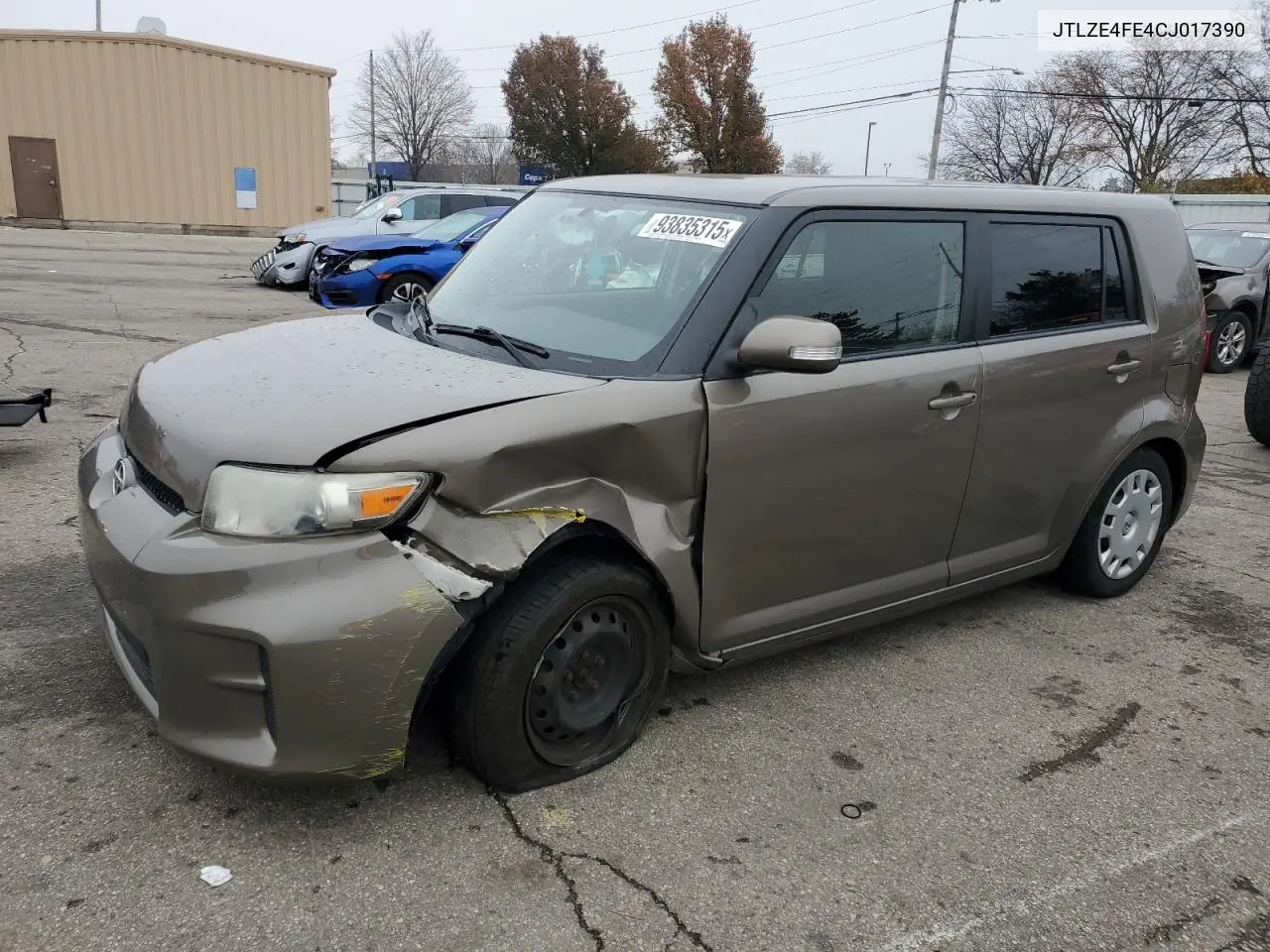 JTLZE4FE4CJ017390 2012 Toyota Scion Xb