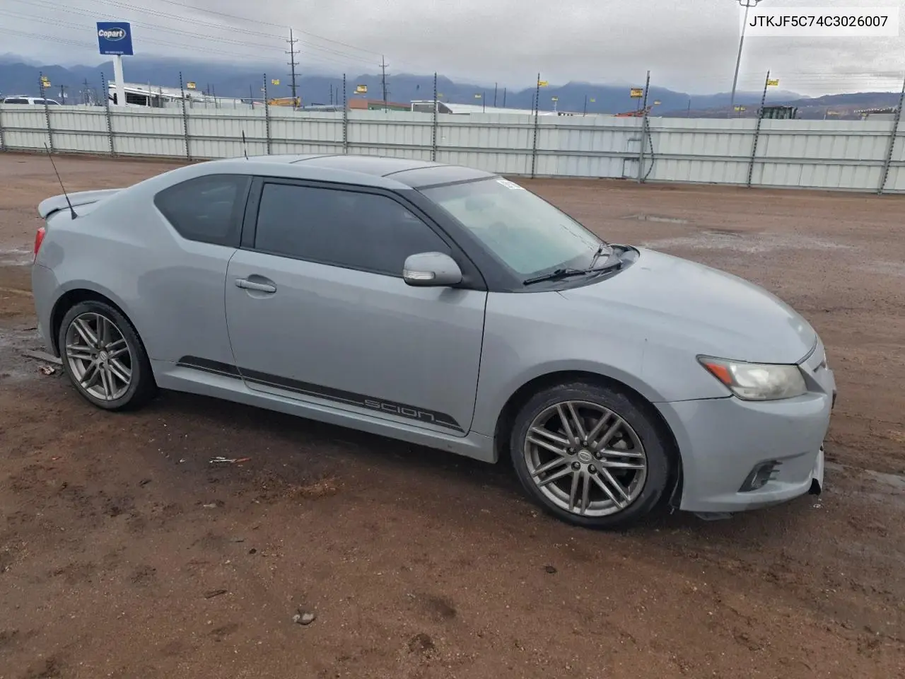 JTKJF5C74C3026007 2012 Toyota Scion Tc