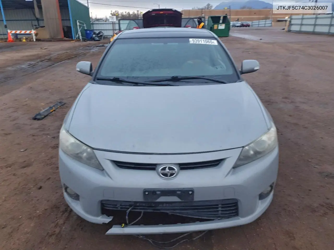 JTKJF5C74C3026007 2012 Toyota Scion Tc
