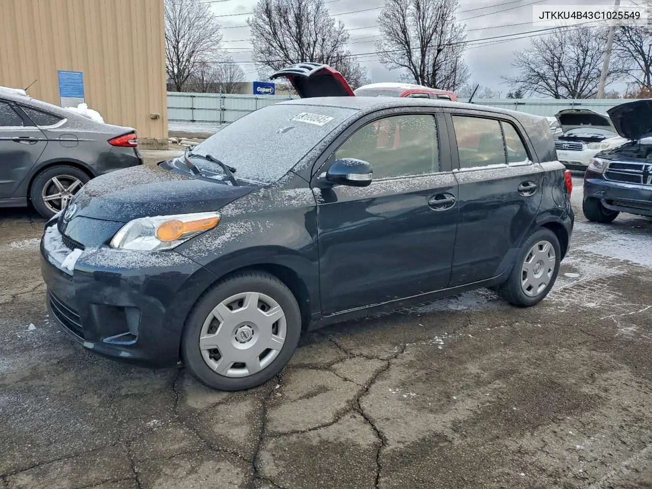 JTKKU4B43C1025549 2012 Toyota Scion Xd
