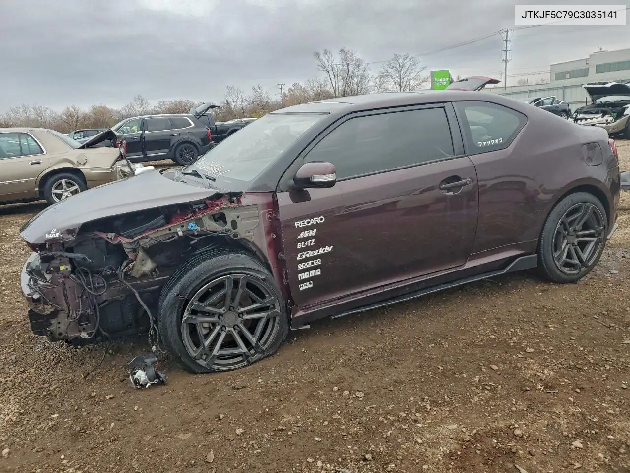 JTKJF5C79C3035141 2012 Toyota Scion Tc