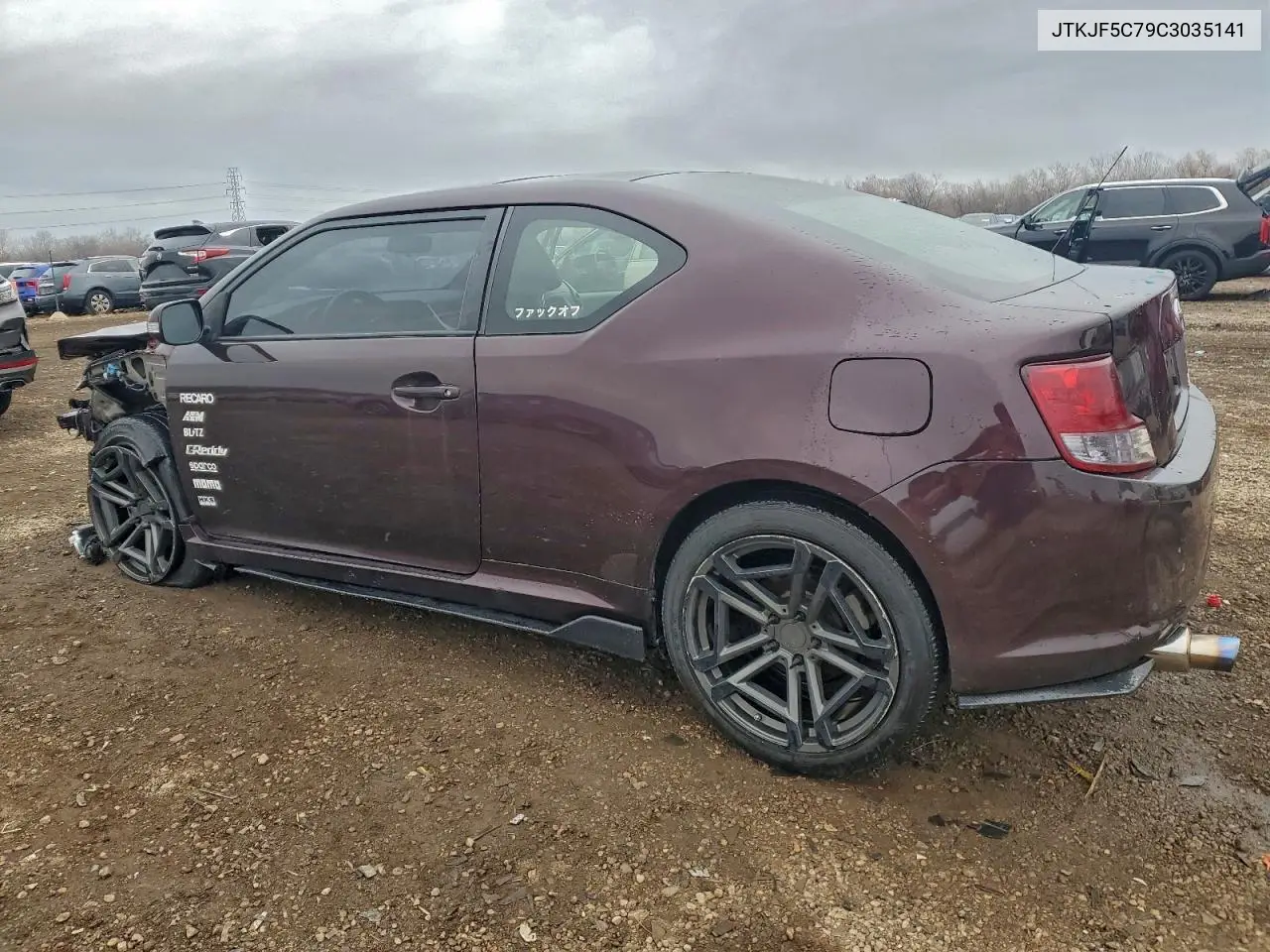 JTKJF5C79C3035141 2012 Toyota Scion Tc