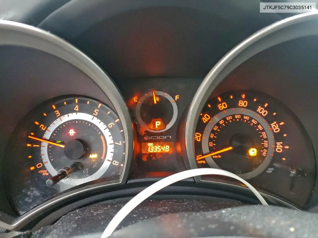 JTKJF5C79C3035141 2012 Toyota Scion Tc