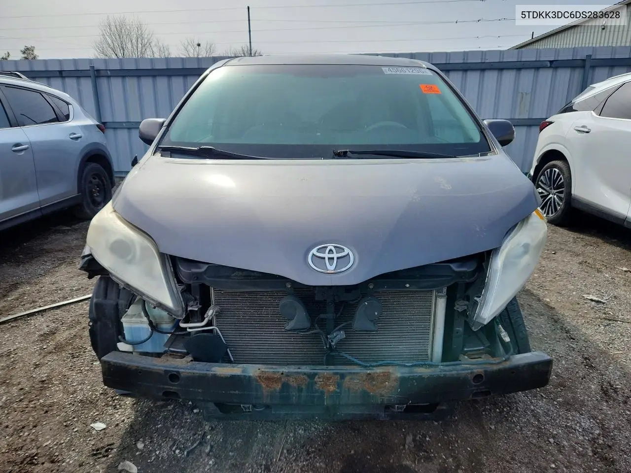 5TDKK3DC6DS283628 2013 Toyota Truck/Van Sienna Le V6