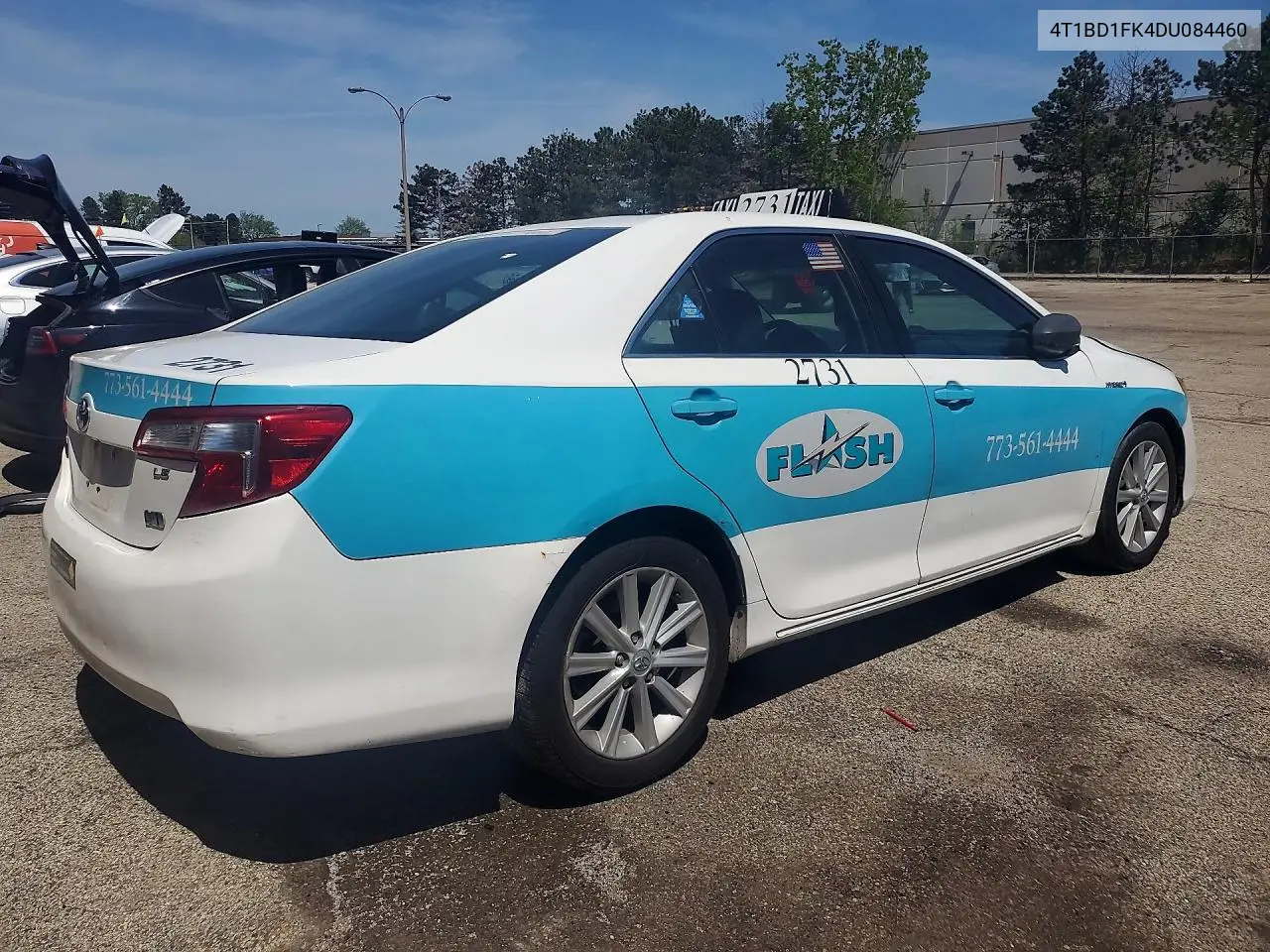 2013 Toyota Camry Hybrid Le VIN: 4T1BD1FK4DU084460 Lot: 52176676