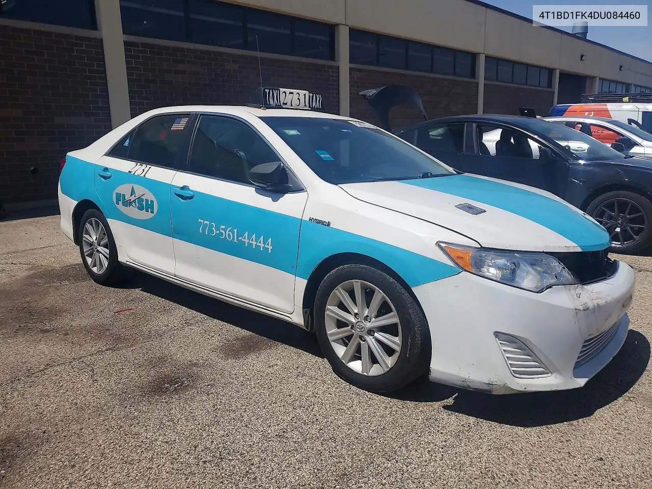 2013 Toyota Camry Hybrid Le VIN: 4T1BD1FK4DU084460 Lot: 52176676