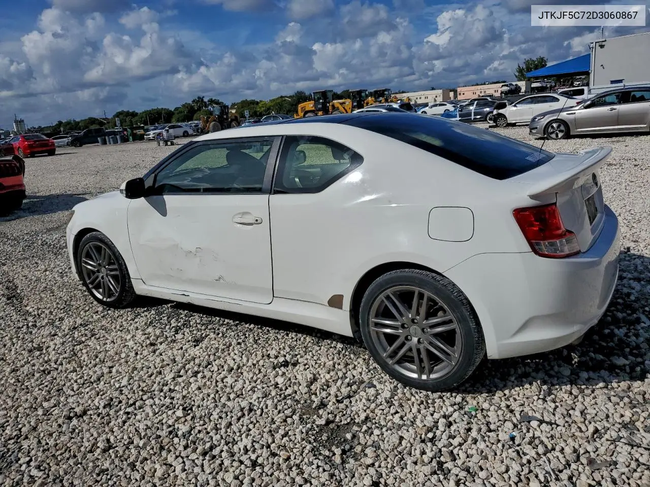 JTKJF5C72D3060867 2013 Toyota Scion Tc