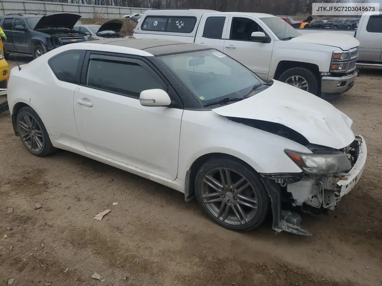 JTKJF5C72D3045673 2013 Toyota Scion Tc