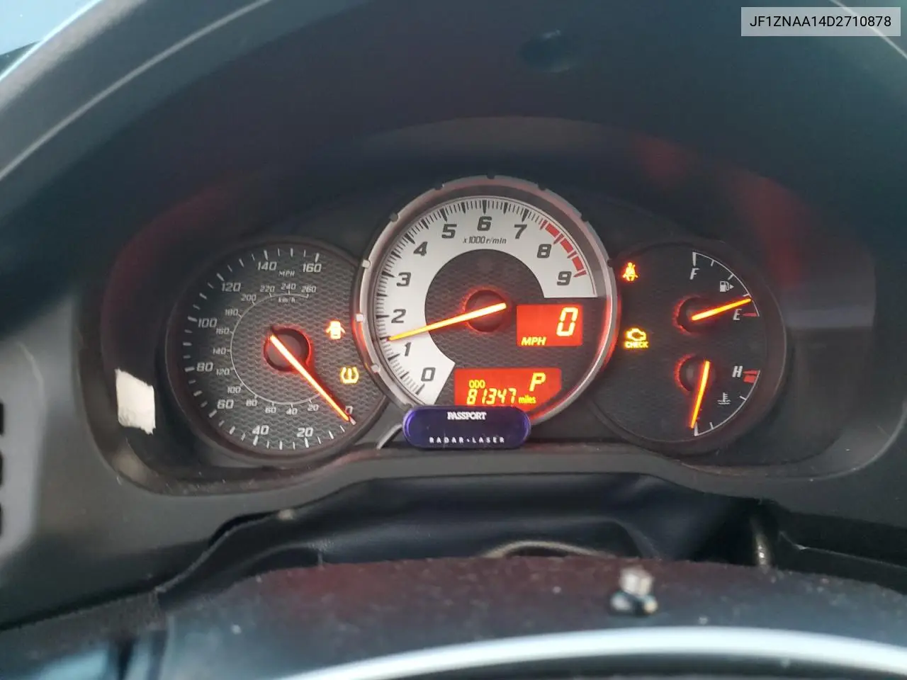 JF1ZNAA14D2710878 2013 Toyota Scion Fr-S