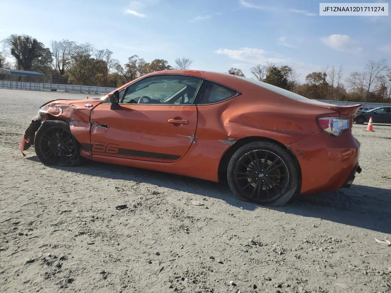 JF1ZNAA12D1711274 2013 Toyota Scion Fr-S