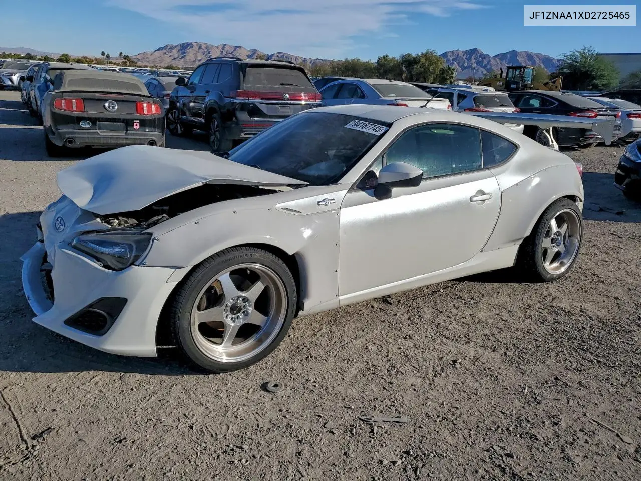 JF1ZNAA1XD2725465 2013 Toyota Scion Fr-S