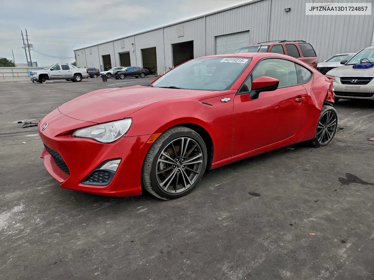 JF1ZNAA13D1724857 2013 Toyota Scion Fr-S