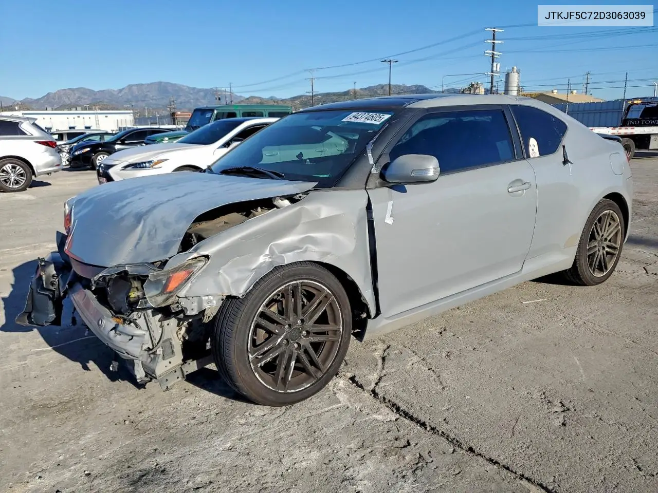 JTKJF5C72D3063039 2013 Toyota Scion Tc