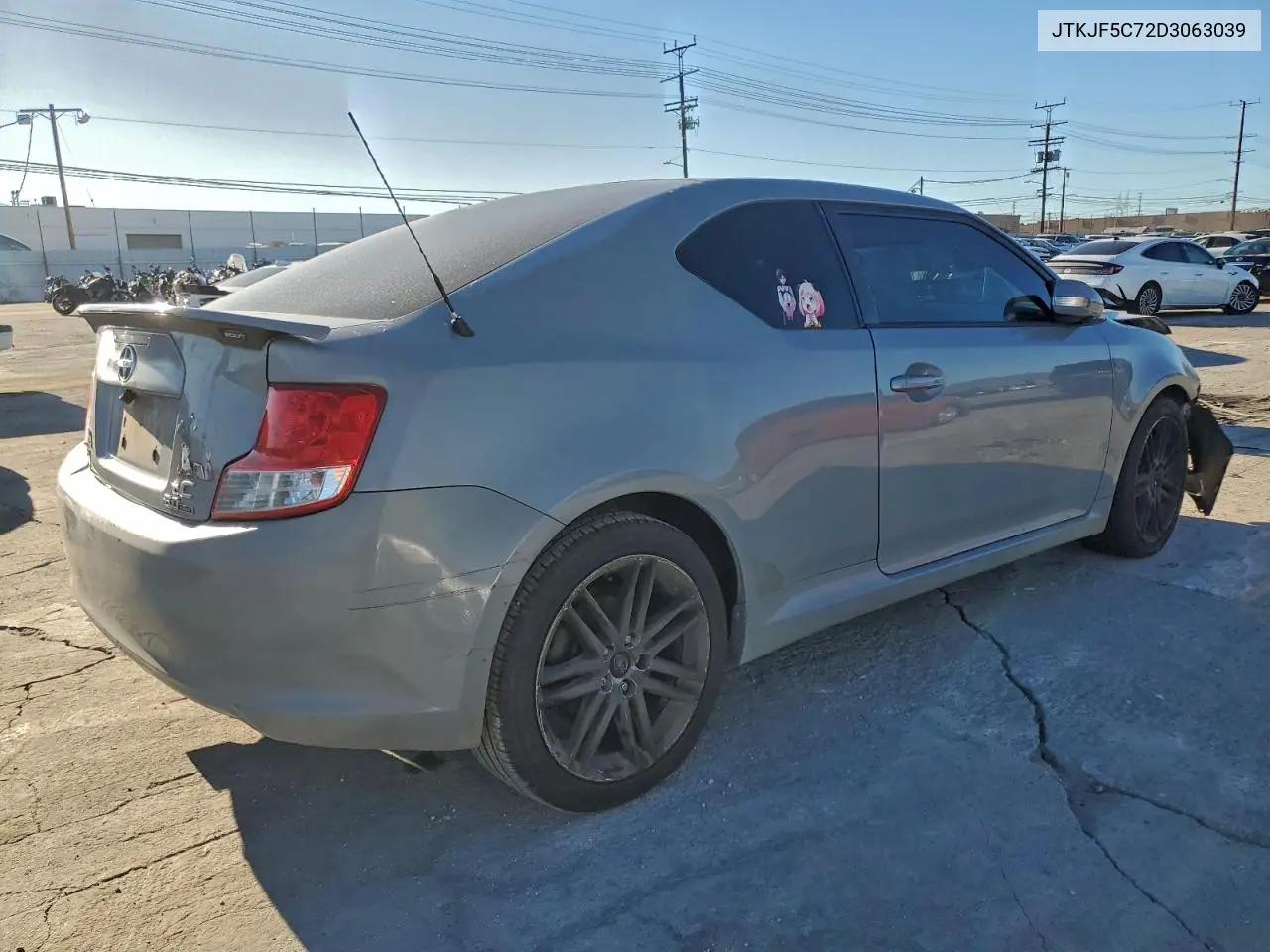 JTKJF5C72D3063039 2013 Toyota Scion Tc