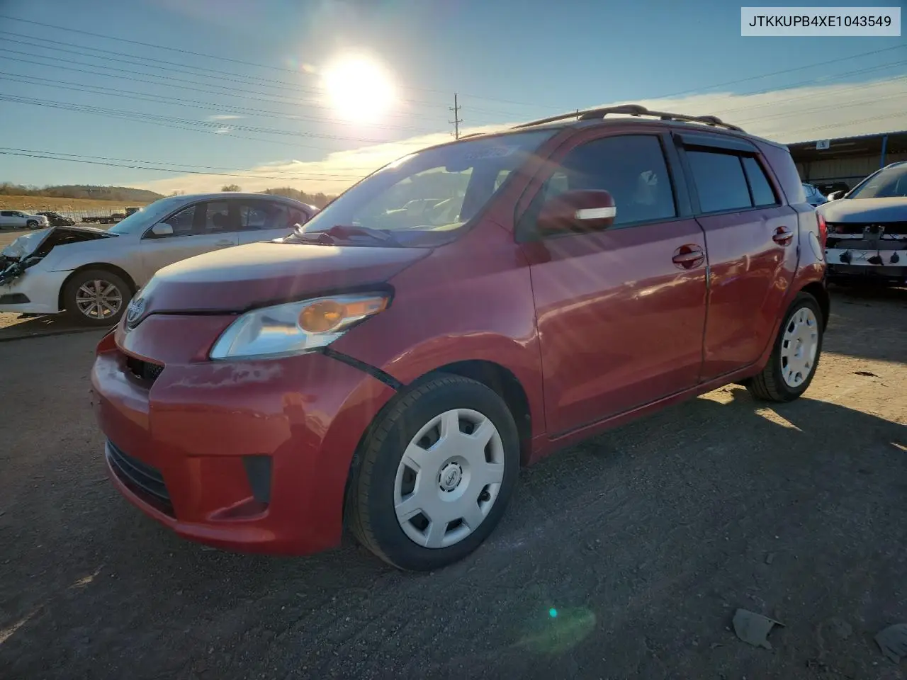 JTKKUPB4XE1043549 2014 Toyota Scion Xd
