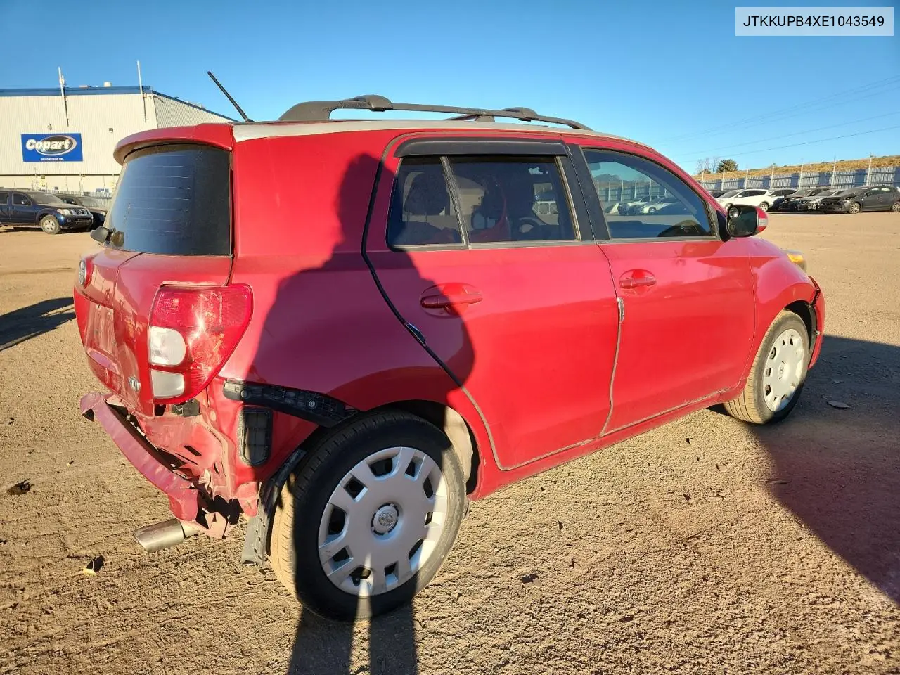 JTKKUPB4XE1043549 2014 Toyota Scion Xd