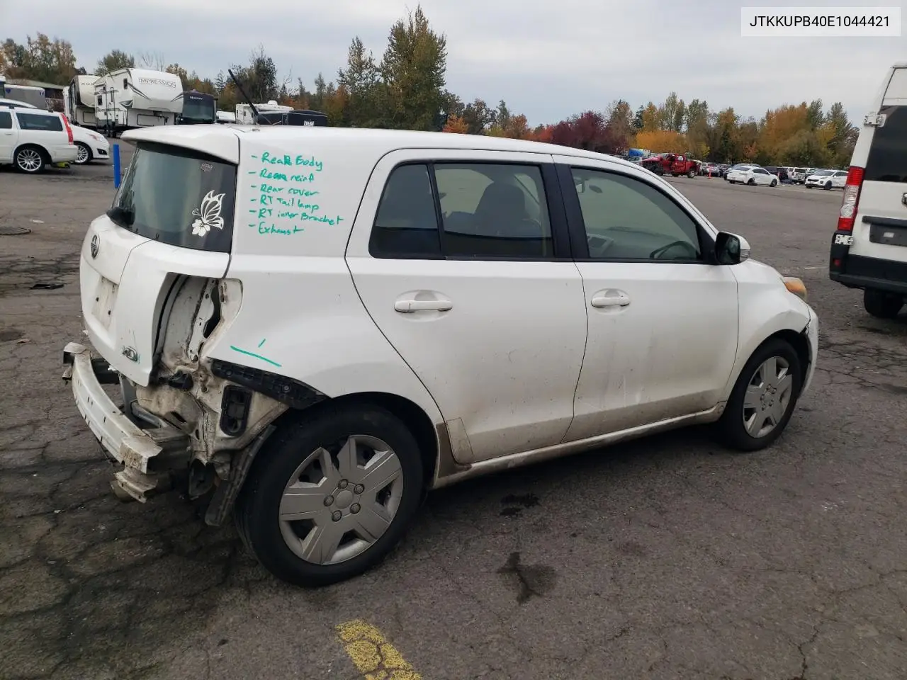 JTKKUPB40E1044421 2014 Toyota Scion Xd