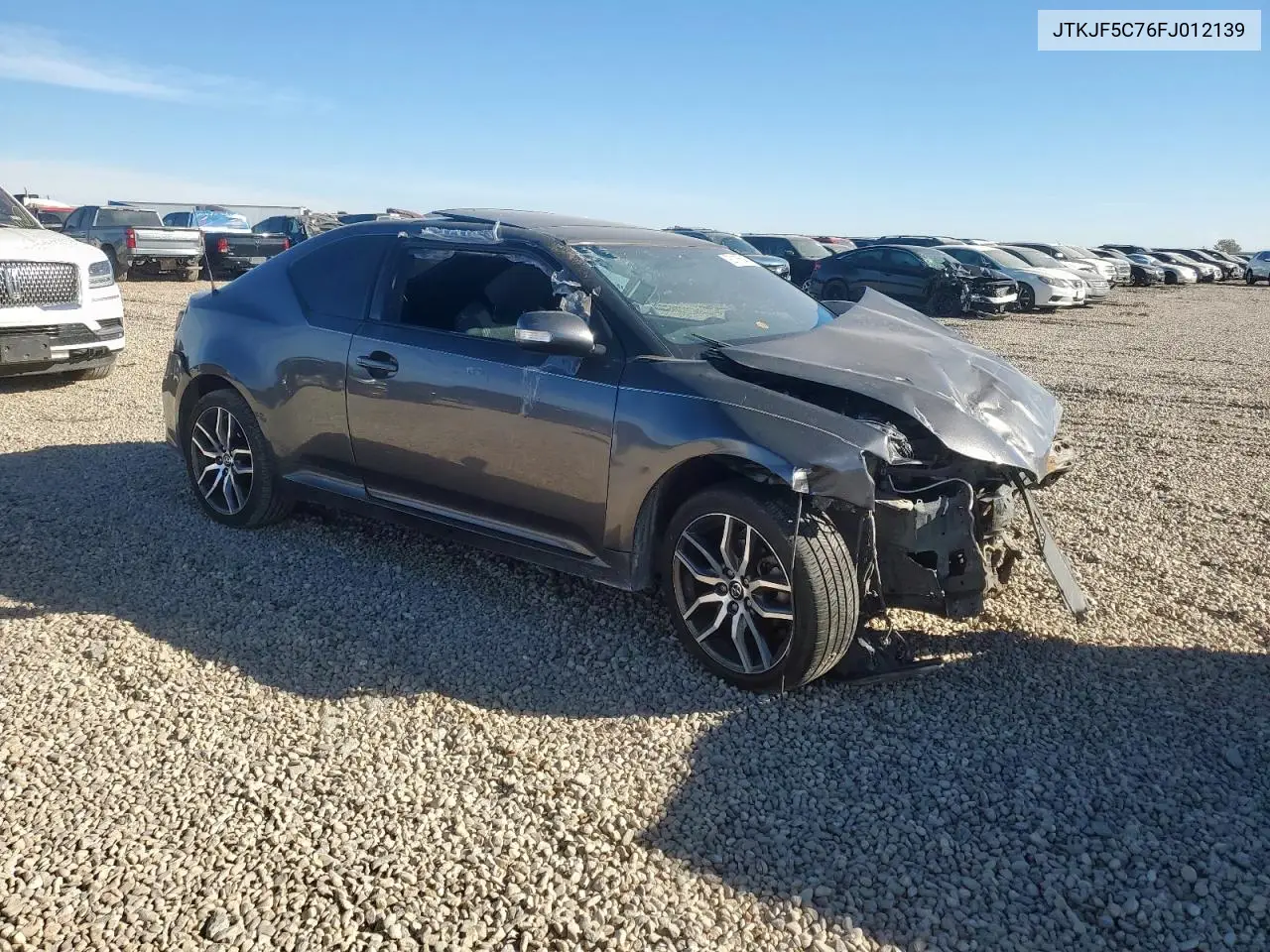 JTKJF5C76FJ012139 2015 Toyota Scion Tc