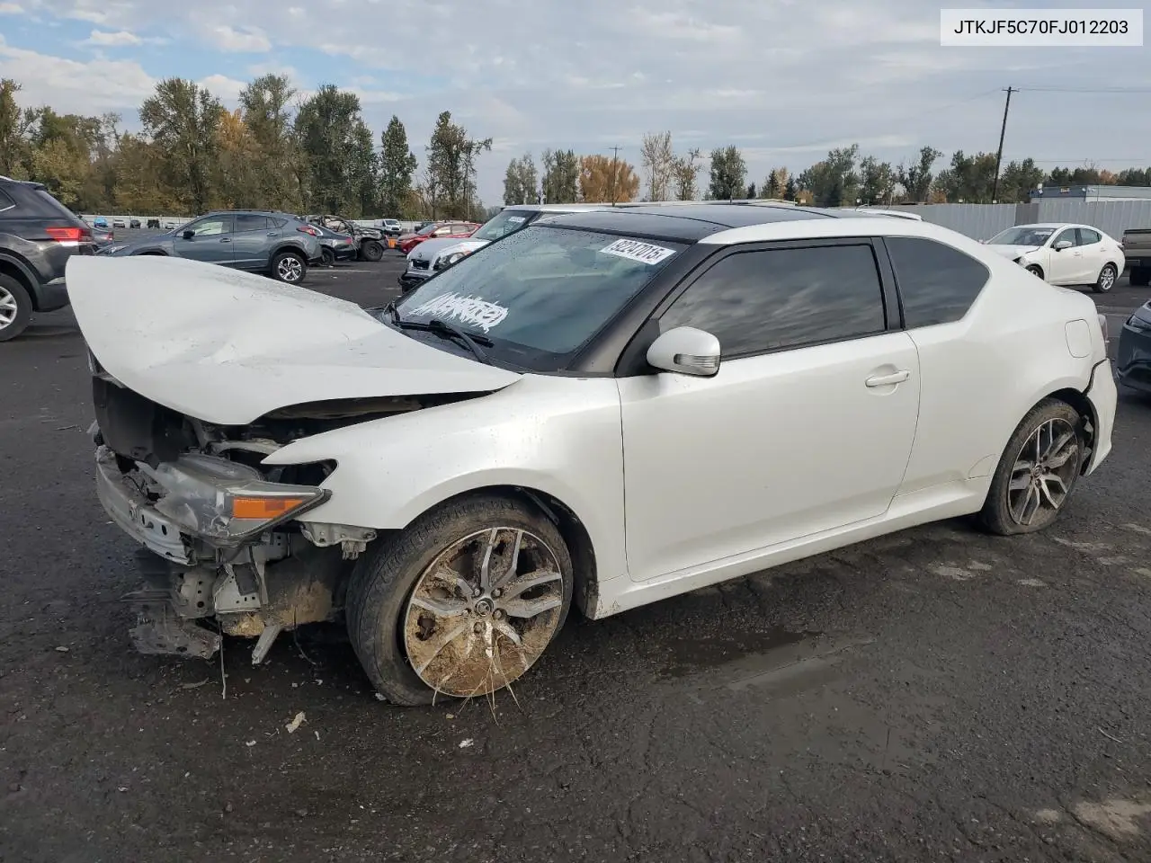 JTKJF5C70FJ012203 2015 Toyota Scion Tc