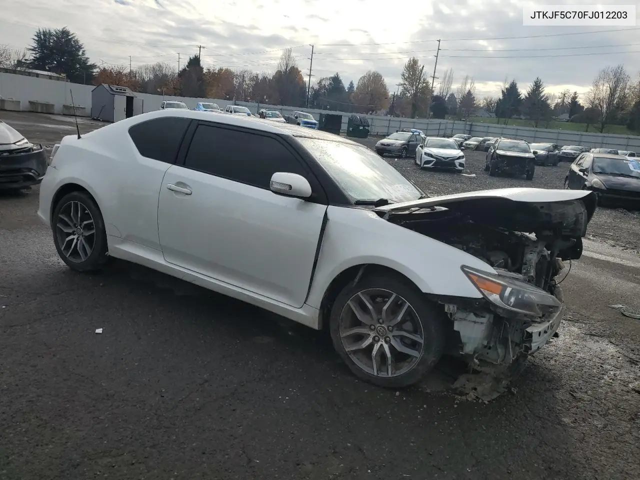 JTKJF5C70FJ012203 2015 Toyota Scion Tc