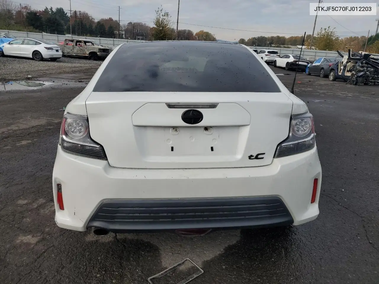 JTKJF5C70FJ012203 2015 Toyota Scion Tc
