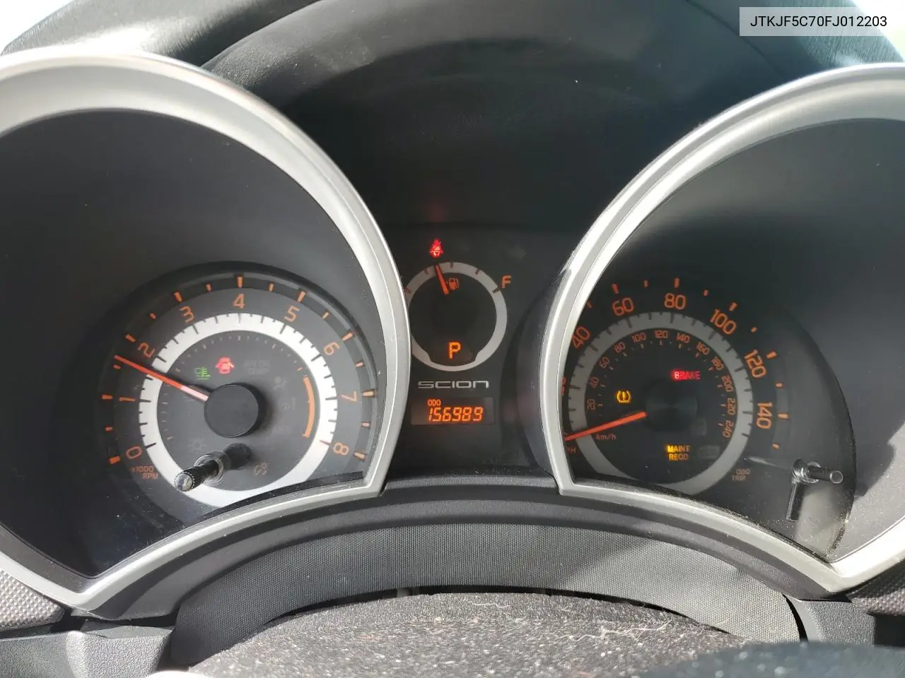 JTKJF5C70FJ012203 2015 Toyota Scion Tc