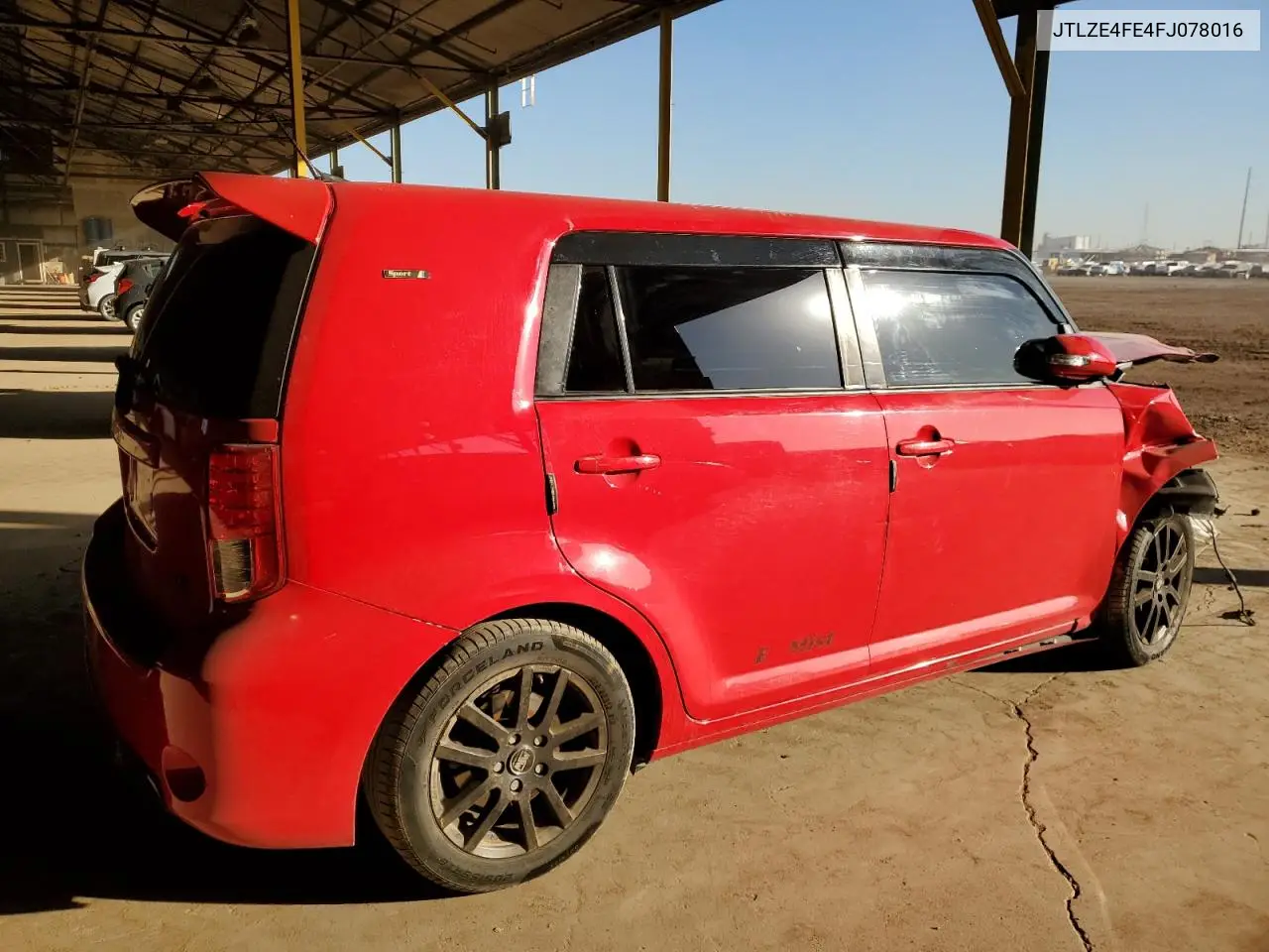 JTLZE4FE4FJ078016 2015 Toyota Scion Xb