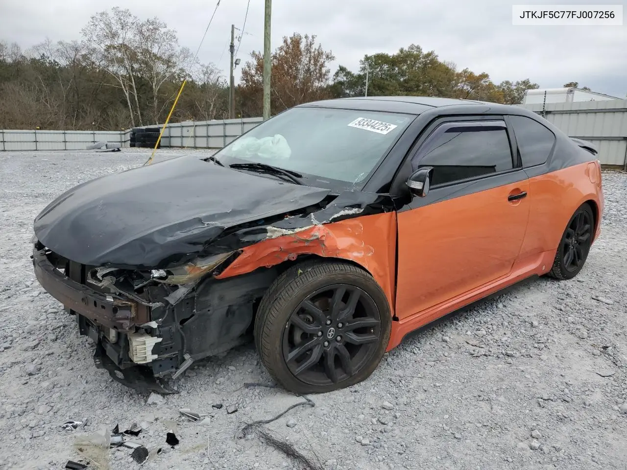 JTKJF5C77FJ007256 2015 Toyota Scion Tc