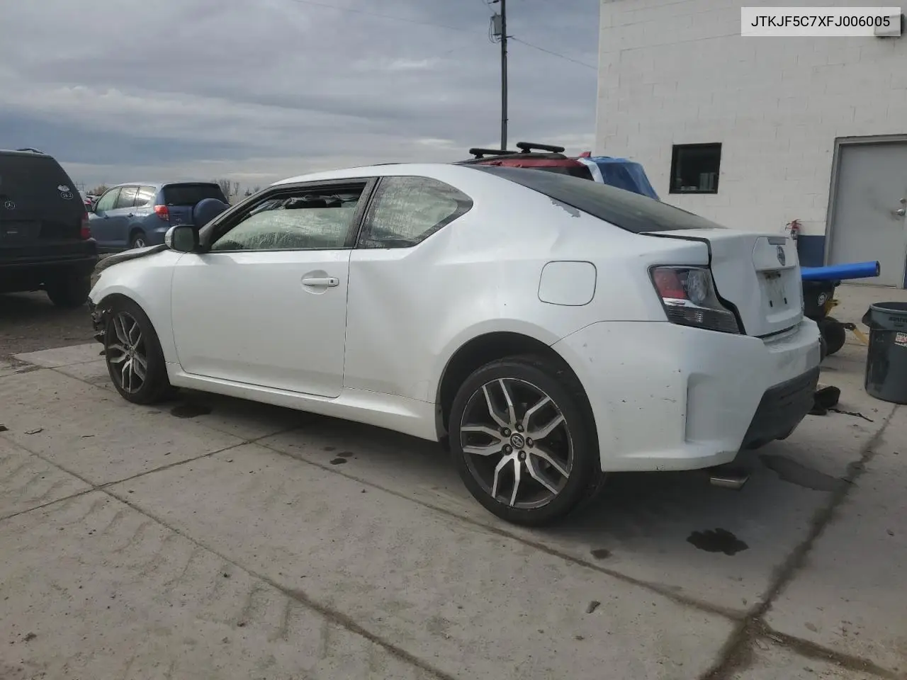 JTKJF5C7XFJ006005 2015 Toyota Scion Tc