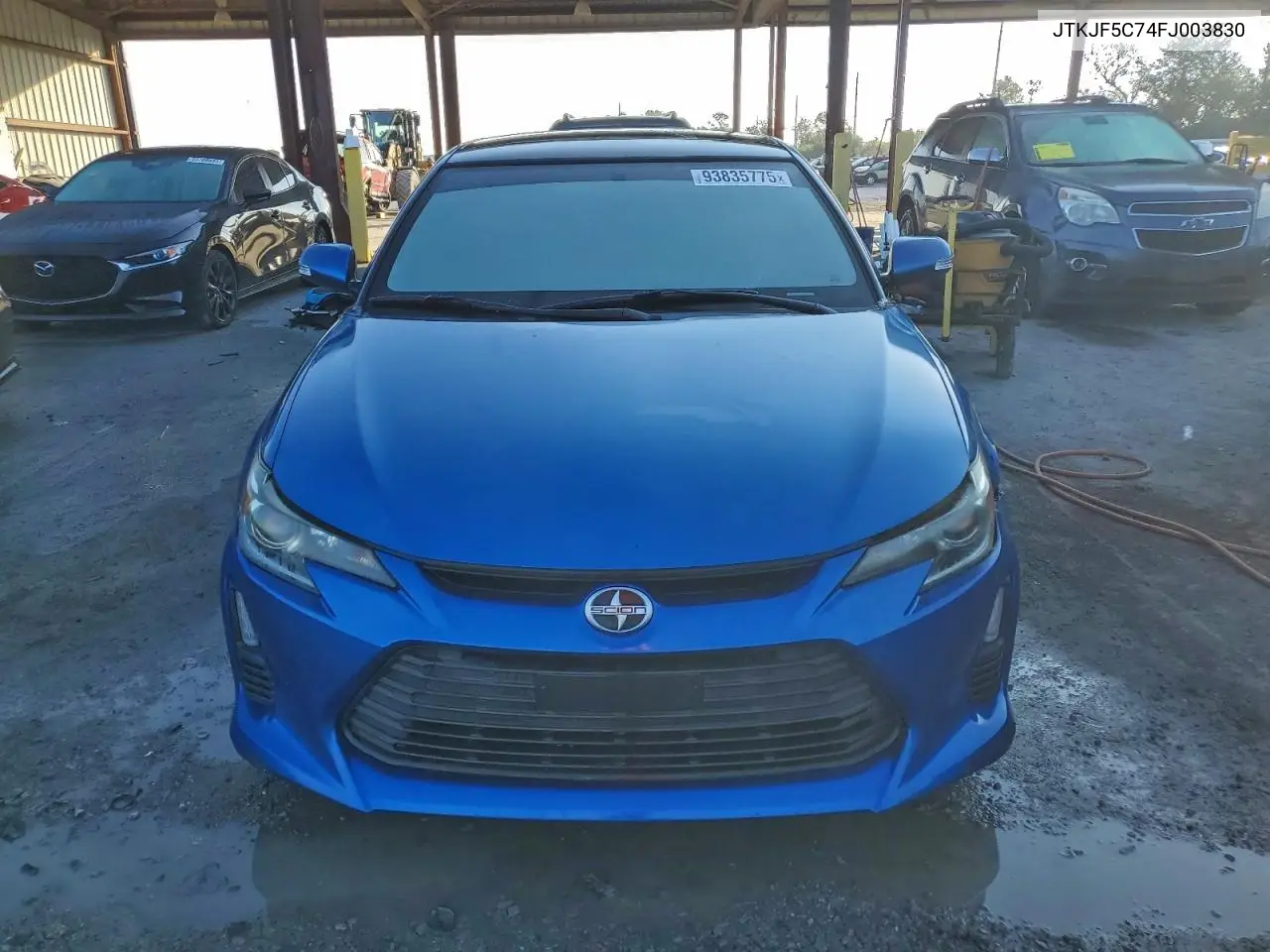 JTKJF5C74FJ003830 2015 Toyota Scion Tc