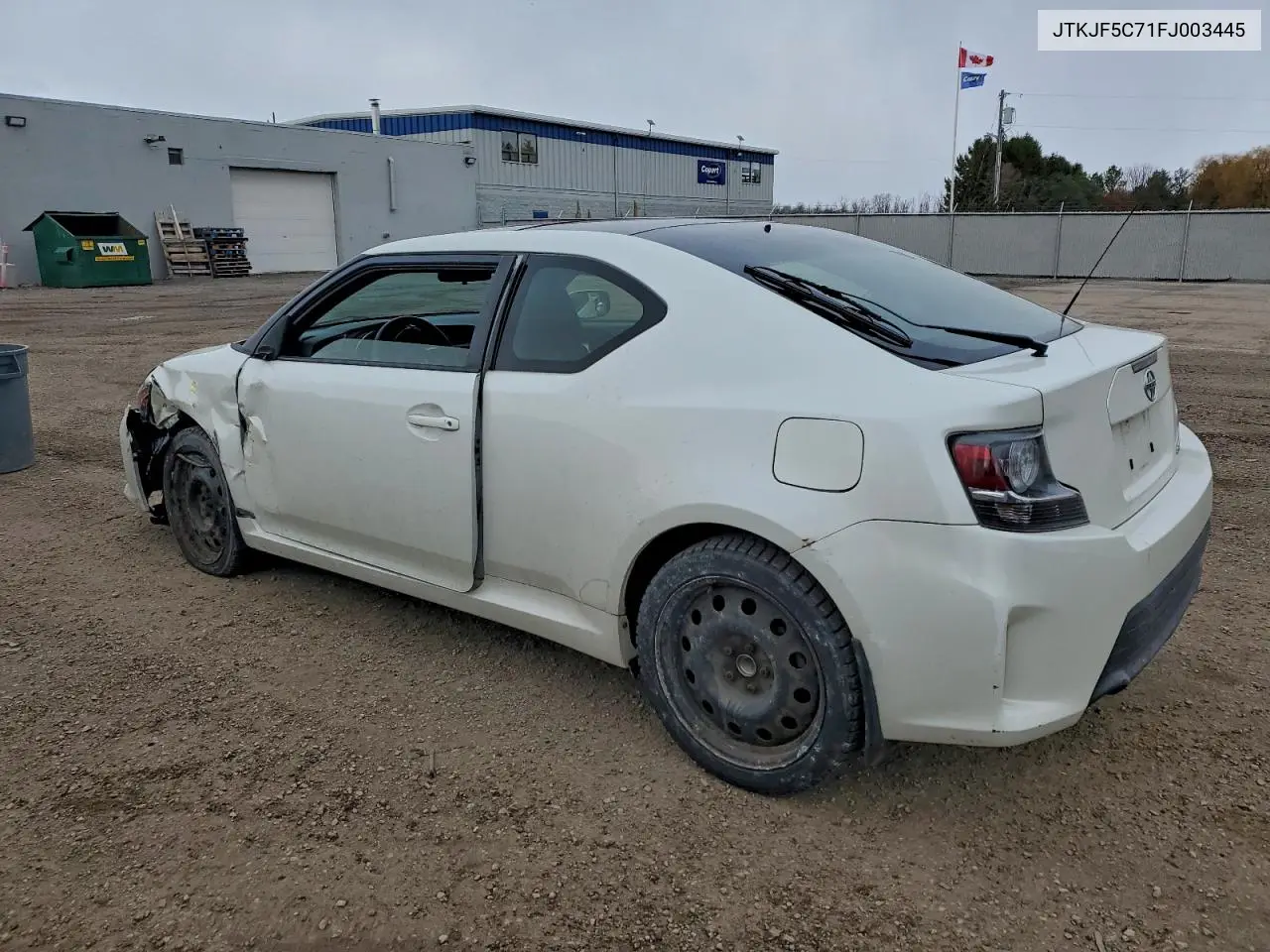 JTKJF5C71FJ003445 2015 Toyota Scion Tc