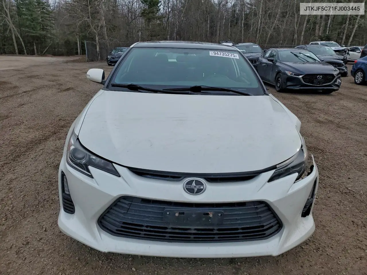 JTKJF5C71FJ003445 2015 Toyota Scion Tc