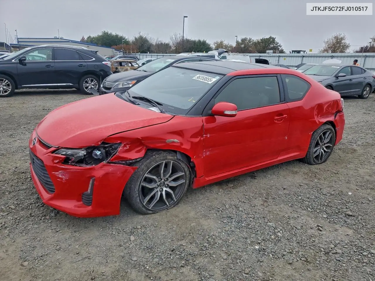 JTKJF5C72FJ010517 2015 Toyota Scion Tc