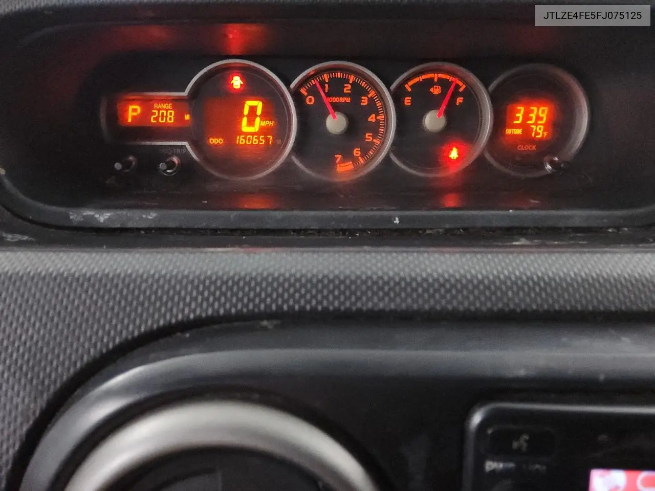 JTLZE4FE5FJ075125 2015 Toyota Scion Xb *** Repo ***