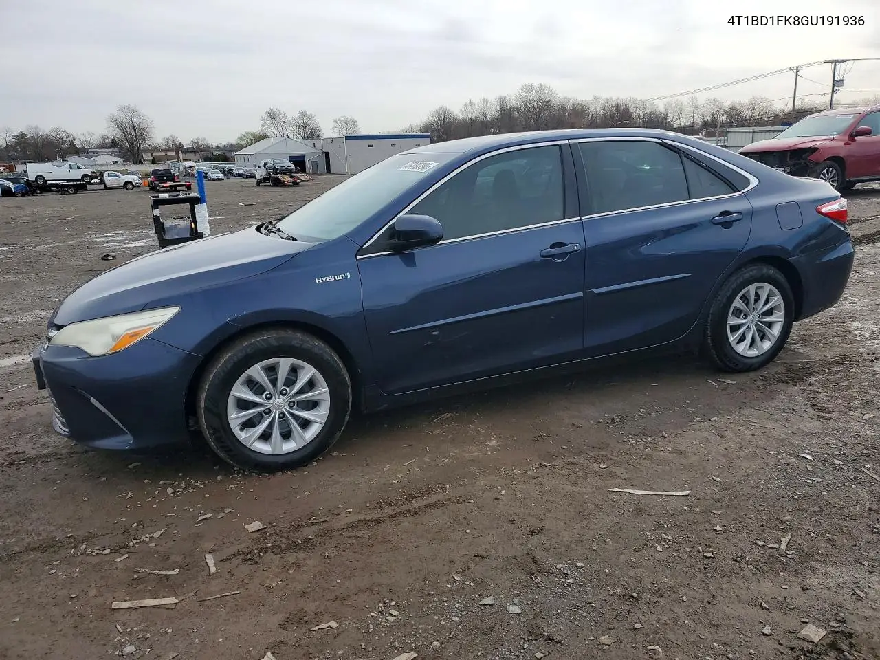 2016 Toyota Camry Hybrid Le VIN: 4T1BD1FK8GU191936 Lot: 46288796