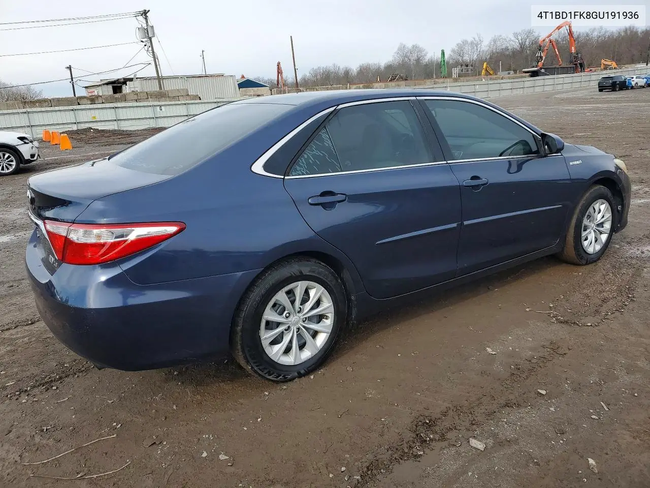2016 Toyota Camry Hybrid Le VIN: 4T1BD1FK8GU191936 Lot: 46288796