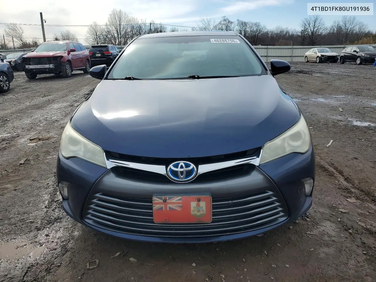 2016 Toyota Camry Hybrid Le VIN: 4T1BD1FK8GU191936 Lot: 46288796