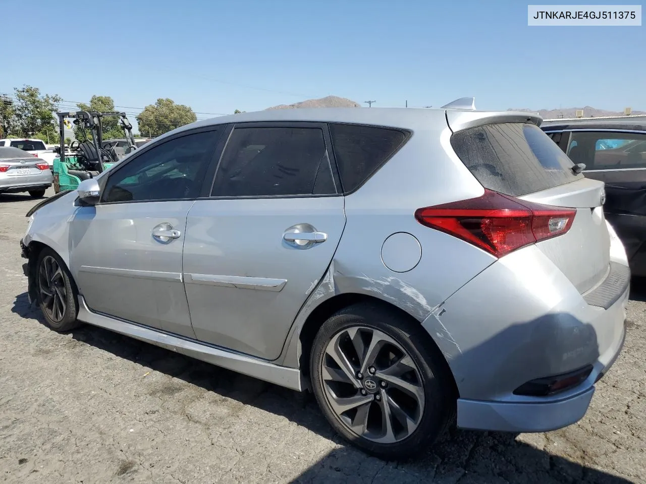 JTNKARJE4GJ511375 2016 Toyota Scion Im