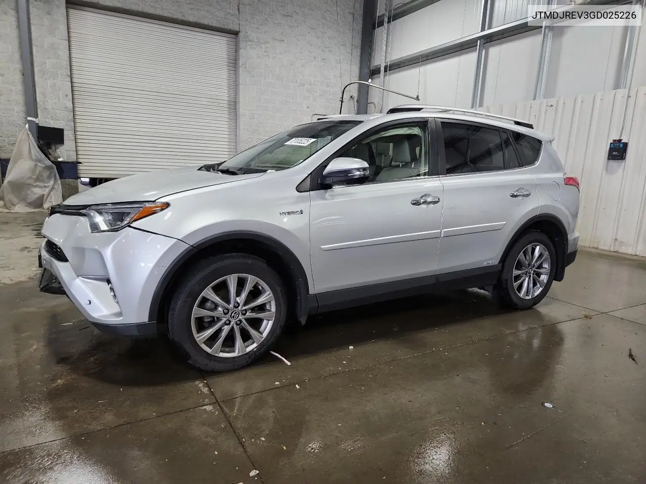 JTMDJREV3GD025226 2016 Toyota Rav4 Hv Limited