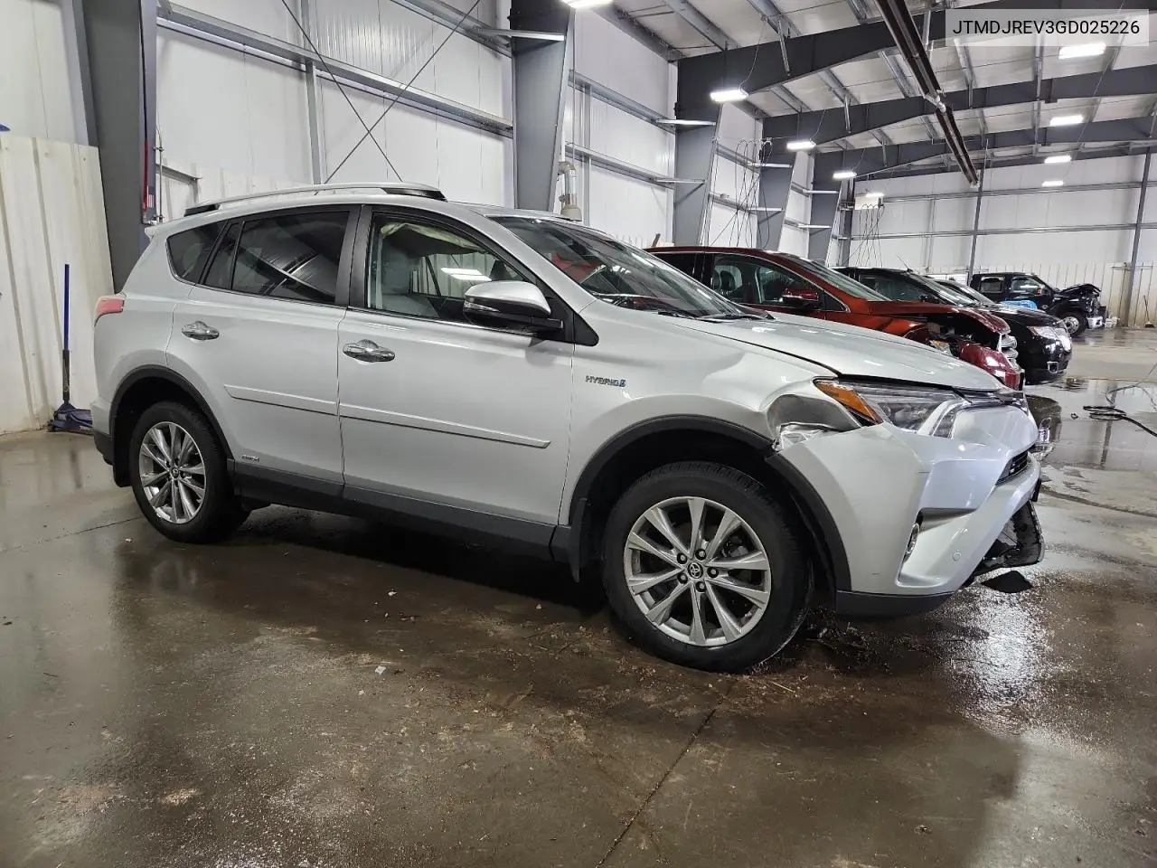 JTMDJREV3GD025226 2016 Toyota Rav4 Hv Limited