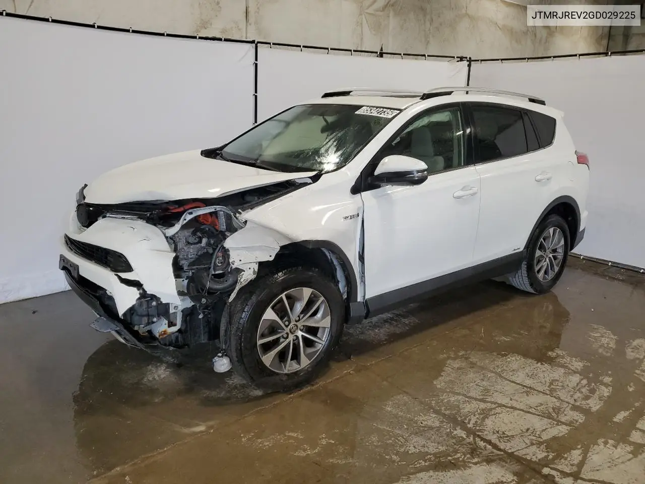 JTMRJREV2GD029225 2016 Toyota Rav4 Hv Xle