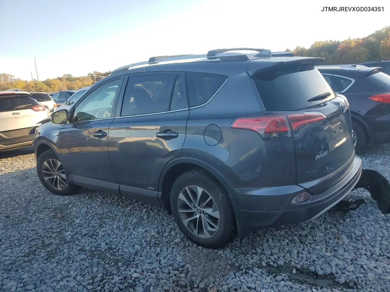 JTMRJREVXGD034351 2016 Toyota Rav4 Hv Xle