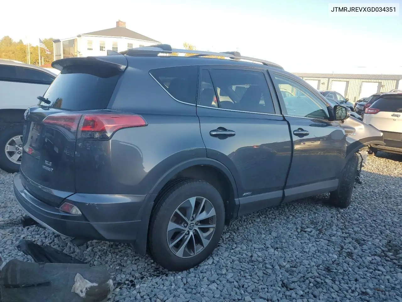 JTMRJREVXGD034351 2016 Toyota Rav4 Hv Xle