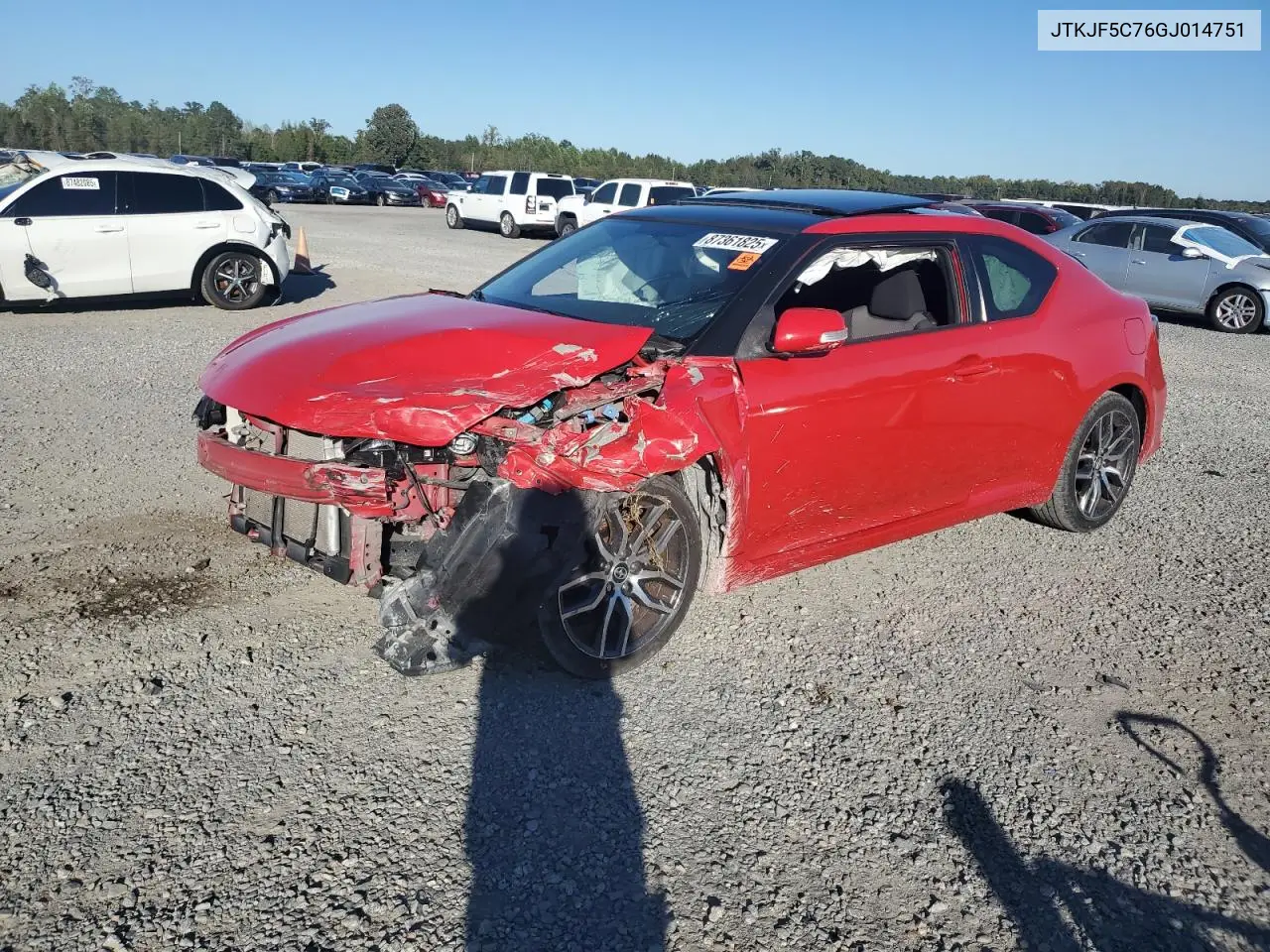 JTKJF5C76GJ014751 2016 Toyota Scion Tc