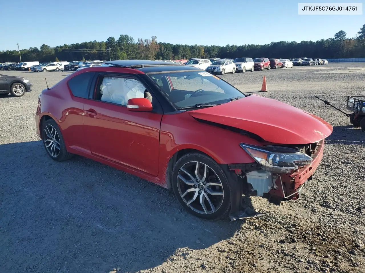 JTKJF5C76GJ014751 2016 Toyota Scion Tc