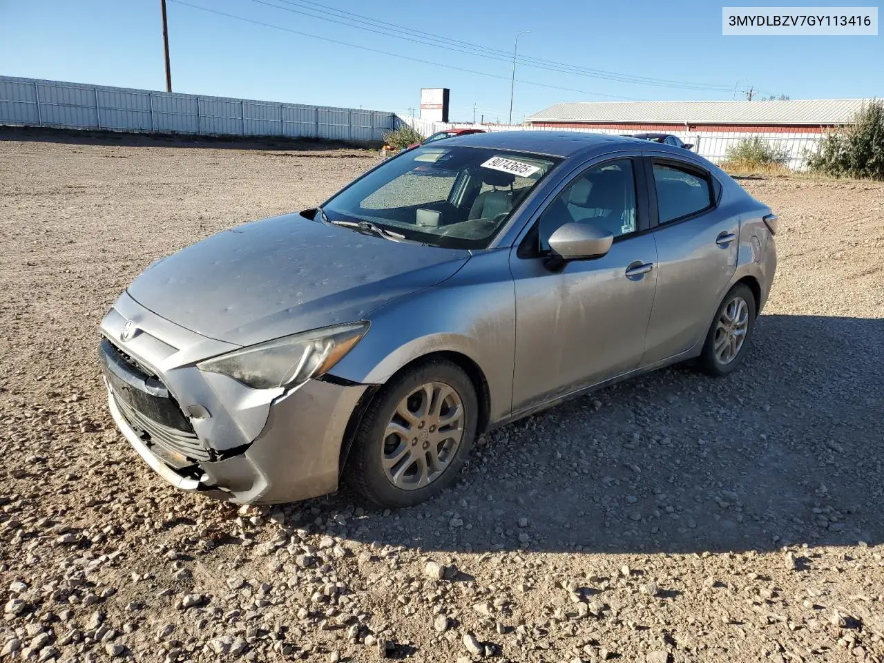 3MYDLBZV7GY113416 2016 Toyota Scion Ia