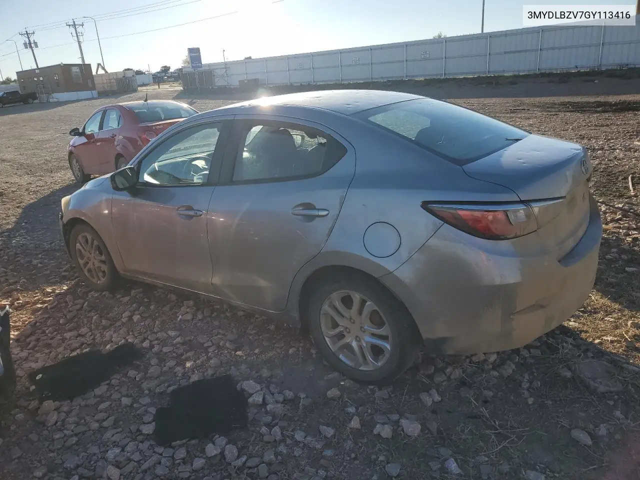 3MYDLBZV7GY113416 2016 Toyota Scion Ia