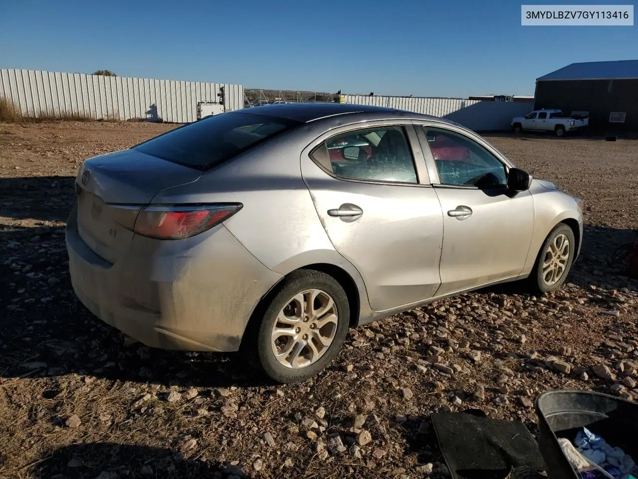3MYDLBZV7GY113416 2016 Toyota Scion Ia
