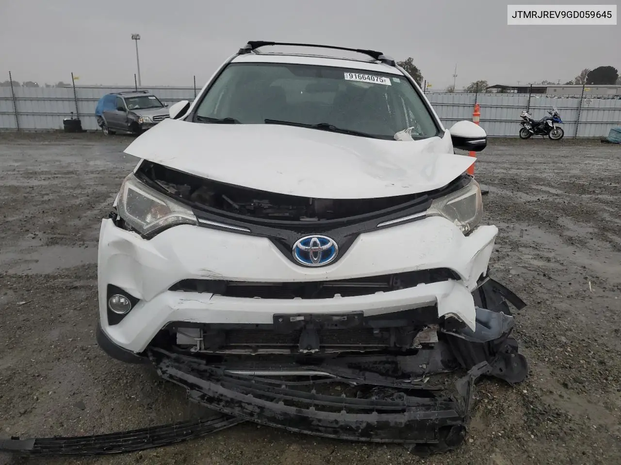 JTMRJREV9GD059645 2016 Toyota Rav4 Hv Xle