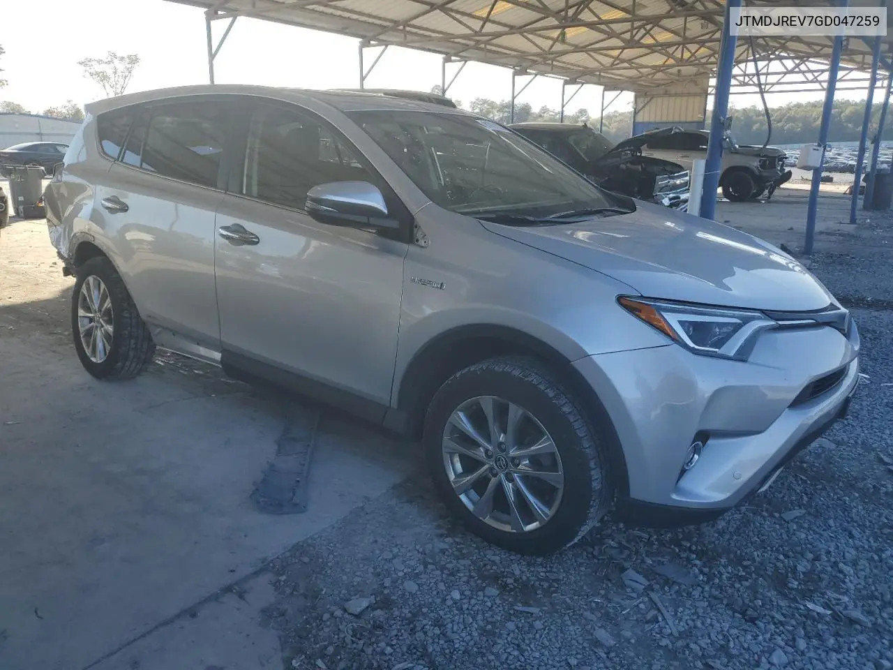 JTMDJREV7GD047259 2016 Toyota Rav4 Hv Limited